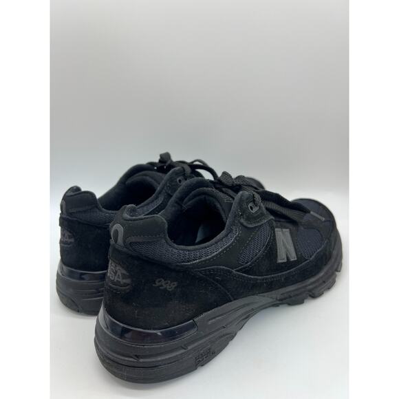 New Balance 993 MiUSA Triple Black Women’s WR993TB Shoes Size 9.5 New - Picture 6 of 16